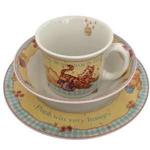 Disney Classic Pooh 2001 Winnie The Pooh Gift Set Collection By Royal Doulton